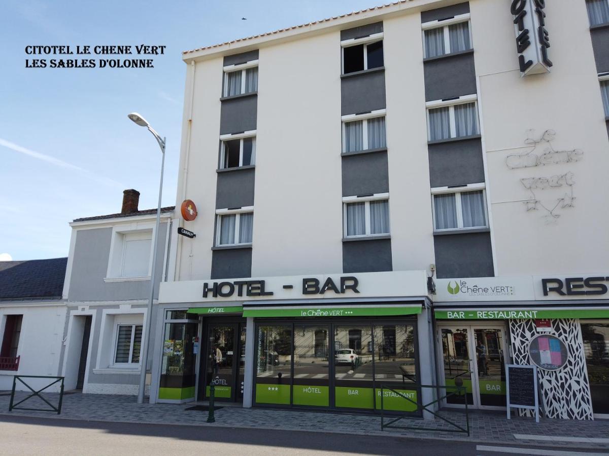 Les Sables-dʼOlonne Cit'Hotel Le Chene Vert מראה חיצוני תמונה