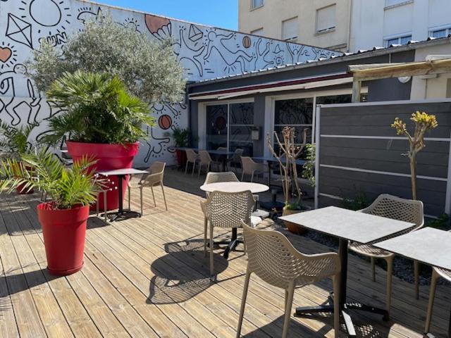 Les Sables-dʼOlonne Cit'Hotel Le Chene Vert מראה חיצוני תמונה