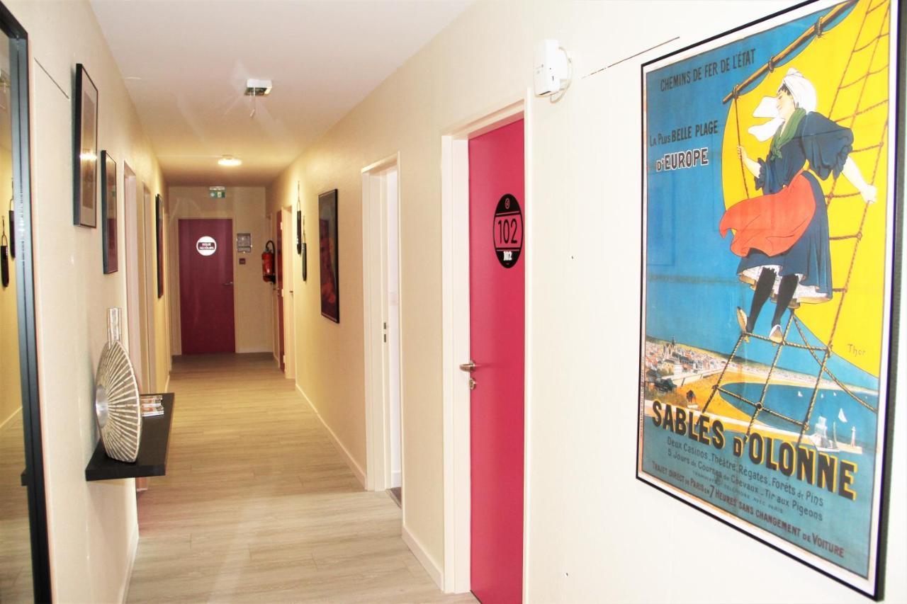 Les Sables-dʼOlonne Cit'Hotel Le Chene Vert מראה חיצוני תמונה